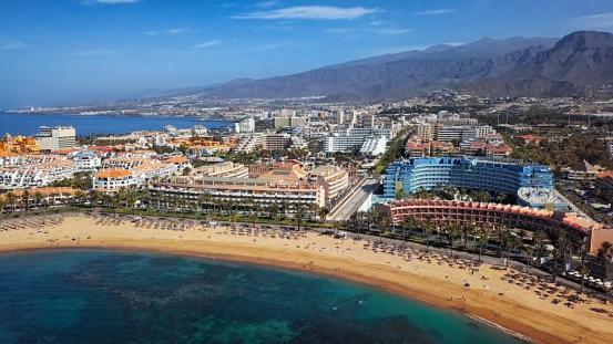 Superb Seaview Apartment In Playa De Las Americas Exterior photo